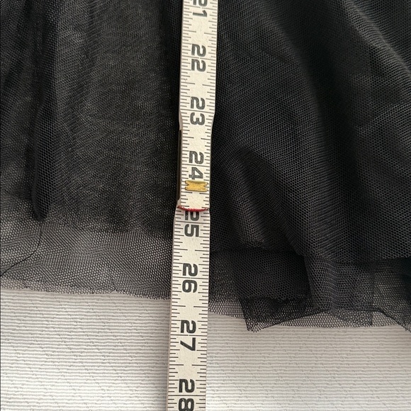 Guess Black Tulle Starry Skirt with lining. Size 16. - Picture 8 of 9